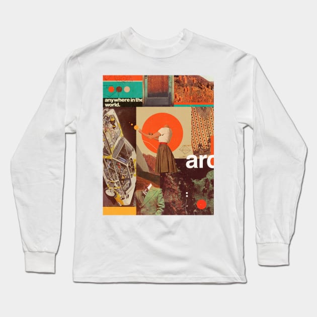 Archival World Long Sleeve T-Shirt by FrankMoth